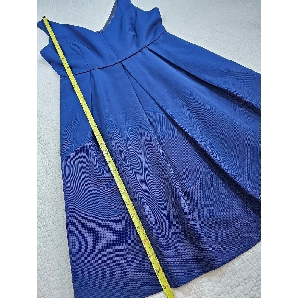 J. Crew Kami Fit and Flare Navy Vicose Dress - Picture 10 of 15